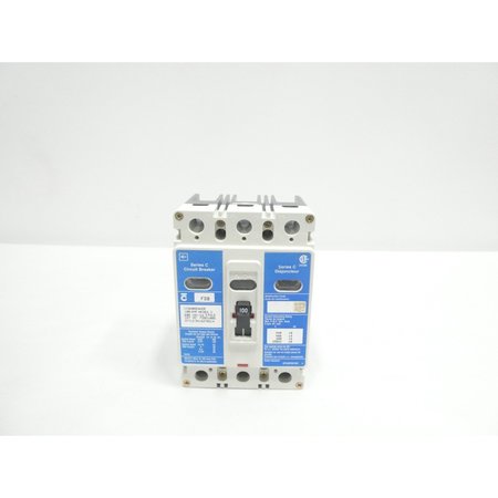 EATON CUTLER-HAMMER Molded Case Circuit Breaker, FD Series 100A, 3 Pole, 600V AC FDB3100S